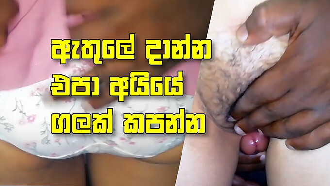 Desi teen from Sri Lanka gets her legs fucked hard