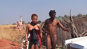 Busty stepmom teaches a lesson in rough African sex