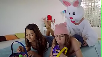 Alex Blake's Easter surprise: Lily Adams' tight ass takes a creampie